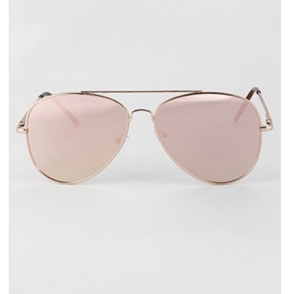 Pink aviator sunglasses